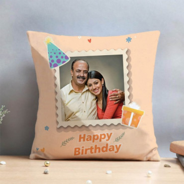 50th Birthday Star Cushion