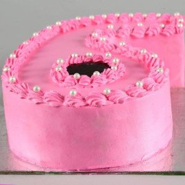 6 Number Chocolate Cake