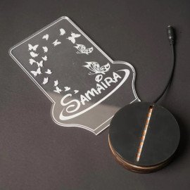 Butterfly Personalized Night Lamp