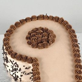 9 Number Chocolate Cake
