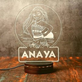 Princess Personalized Night Lamp