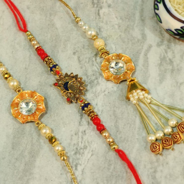 Alluring Rakhis Family Pack