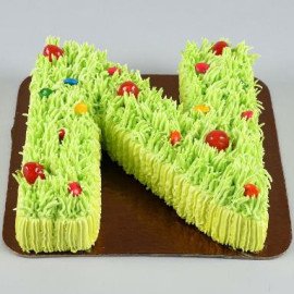 Alphabet N Cake