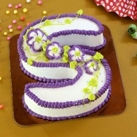 Alphabet S Cake