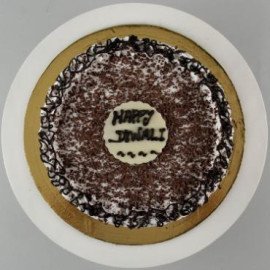 Appealing Diwali Black Forest Cake