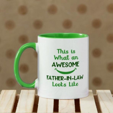 Awesome Father-In-Law Personalized Mug