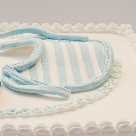Baby Boy Chocolate Cake