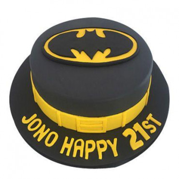 Batman Fondant Cake