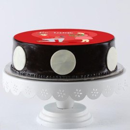 Be Mine Chocolate Photo Cake