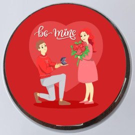 Be Mine Chocolate Photo Cake
