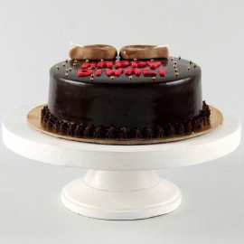 Beautiful Diwali Diya Chocolate Cake