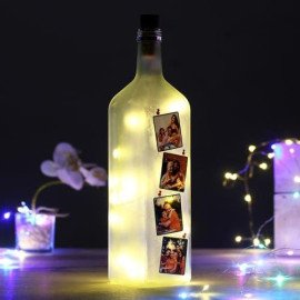 Beautiful Memories Personalized Bottle Lamp