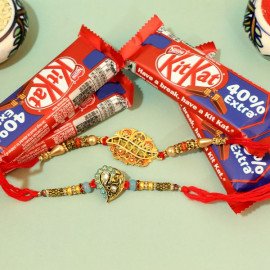 Beautiful Designer Rakhi Combo