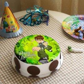Ben Ten Photo Cake