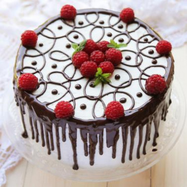 Berry On Top Black Forest Cake