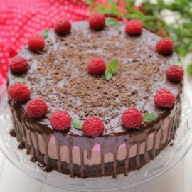 Berry On Top Chocolate Cake
