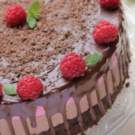Berry On Top Chocolate Cake