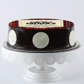Best Dad Chocolate Photo Cake