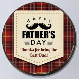 Best Dad Chocolate Photo Cake