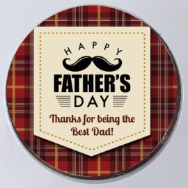 Best Dad Pineapple Photo Cake