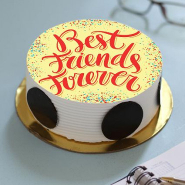 Best Friends Forever Pineapple Cake