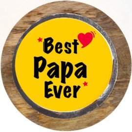 Best Papa Ever Photo Cake