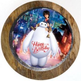 Big Hero Chocolate Photo Cake