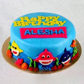 Birthday Happy Birds Truffle Cake