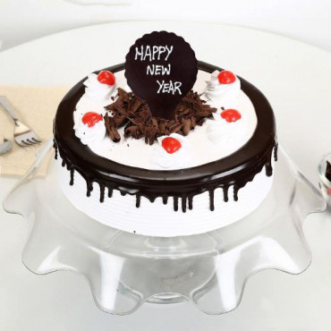 Black Forest New Year Cake