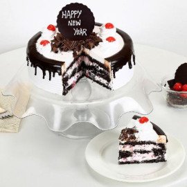 Black Forest New Year Cake