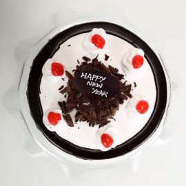 Black Forest New Year Cake