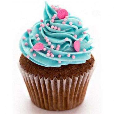 Blue Pink Fantasy Cupcakes