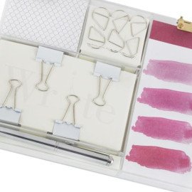 Bougainvillea stationery kit