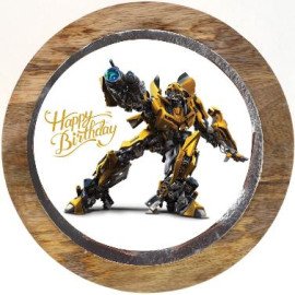 Bumblebee Photo Cake