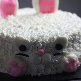 Bunny Chocolate Cake