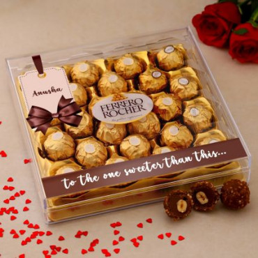 PERSONALIZED FERRERO ROCHER BOX