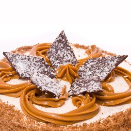 Caramel Drop Cream Cake