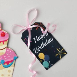 Cartoon Mug With Caramel Toffees For Birthday
