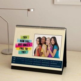 Change Your World Personalized Desk Calendar