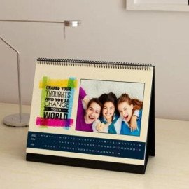 Change Your World Personalized Desk Calendar