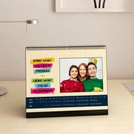 Change Your World Personalized Desk Calendar