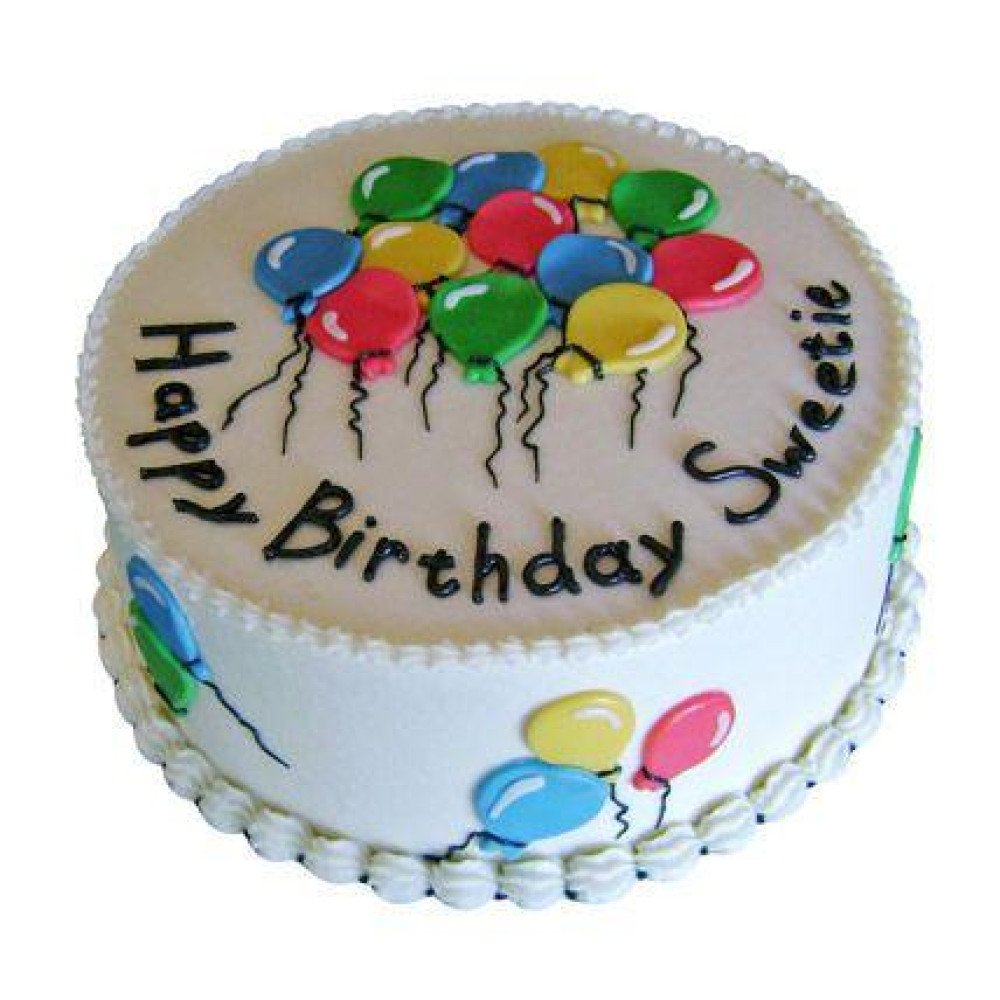 Charm of Balloons Cake