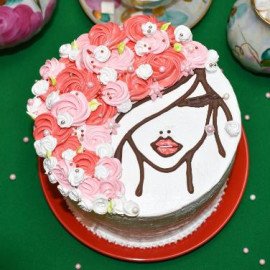 Choco Lady Designer Cake