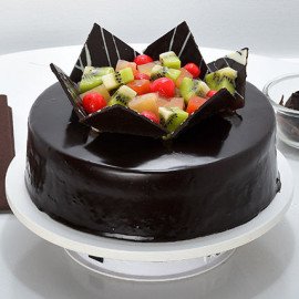 Chocolate Fruit Gateau
