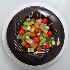 Chocolate Fruit Gateau
