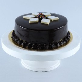 Chocolate Kaju Katli Cake