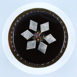 Chocolate Kaju Katli Cake