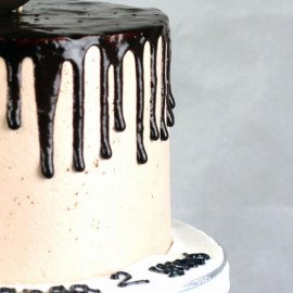 Chocolaty Bear Design Cake