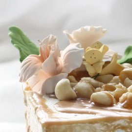 Chocolaty Golden 2 Tier Cake
