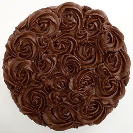 Chocolaty Rose Cake